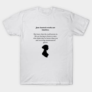 Jane Austen Quote T-Shirt